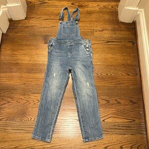 Cat & Jack Denim Overalls Size Small 6/6X